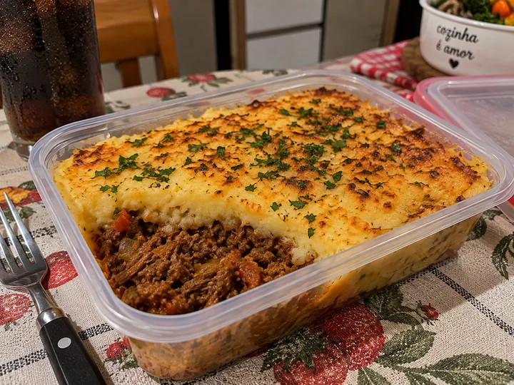 Marmita de Escondidinho de Carne